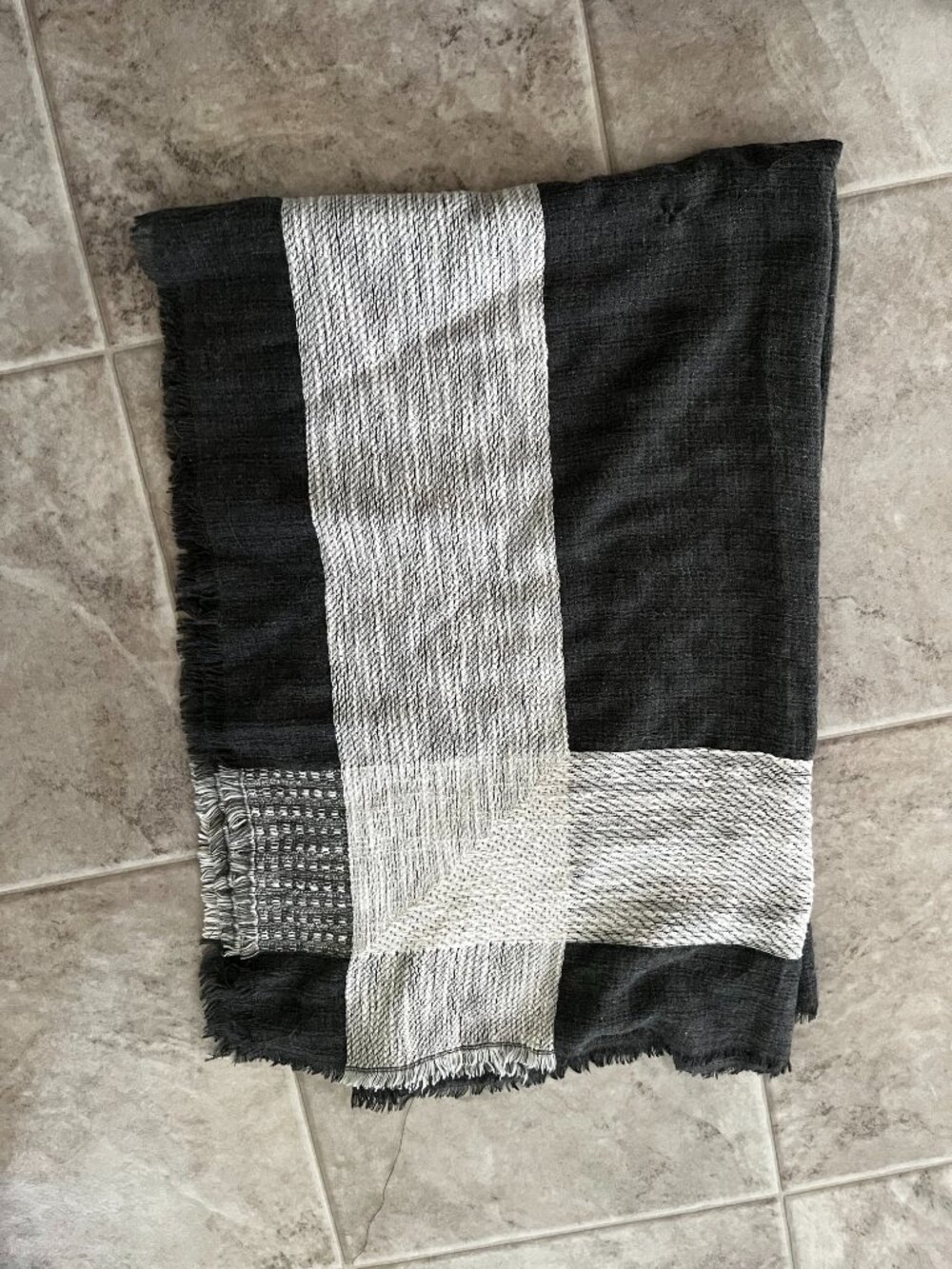 A New Day Large Cotton Blend Scarf Wrap